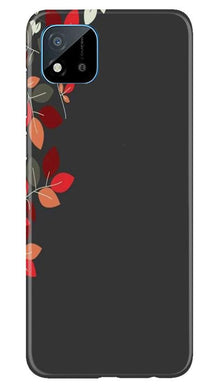 Grey Background Mobile Back Case for Realme C20 (Design - 71)