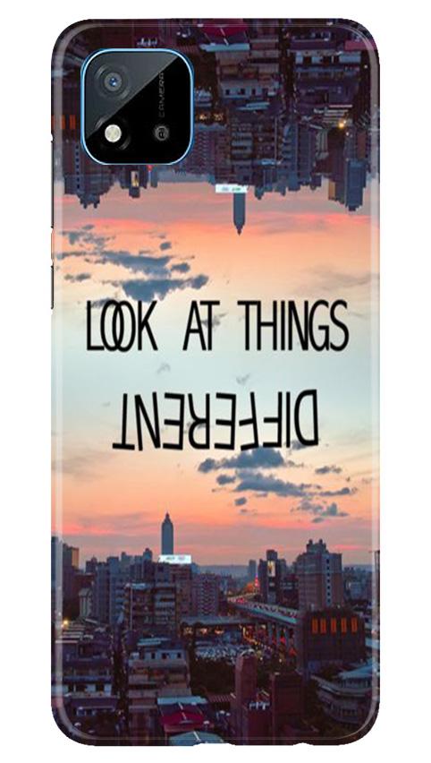 Look at things different Case for Realme C20
