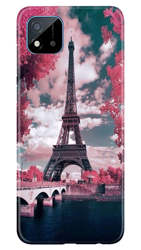 Eiffel Tower Case for Realme C20  (Design - 101)
