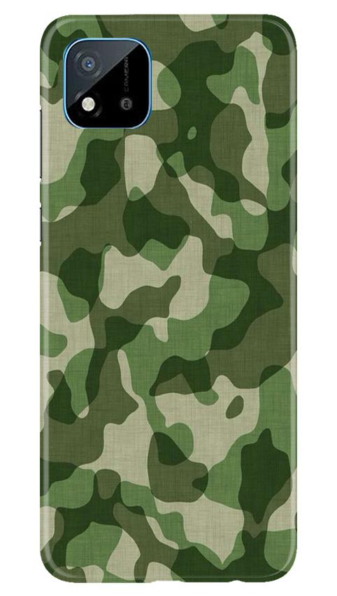 Army Camouflage Case for Realme C20  (Design - 106)