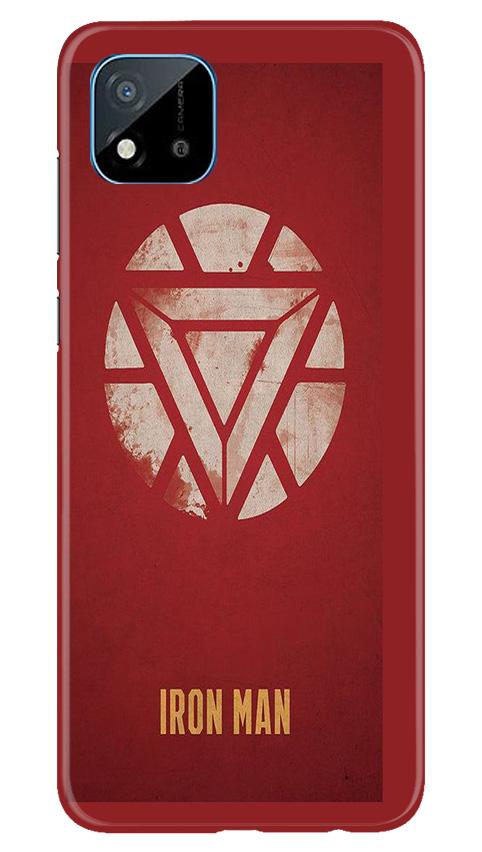 Iron Man Superhero Case for Realme C20  (Design - 115)