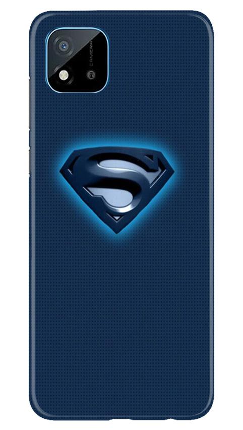 Superman Superhero Case for Realme C20  (Design - 117)