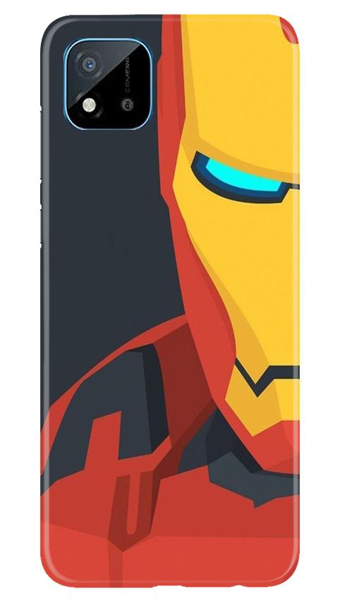 Iron Man Superhero Case for Realme C20  (Design - 120)