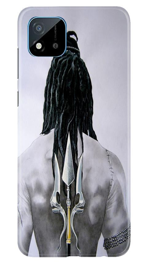 Lord Shiva Case for Realme C20  (Design - 135)
