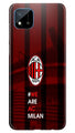 AC Milan Case for Realme C20  (Design - 155)