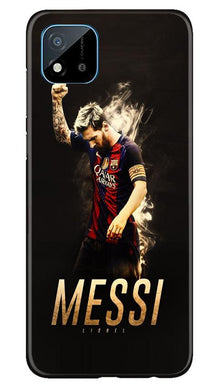 Messi Mobile Back Case for Realme C20  (Design - 163)
