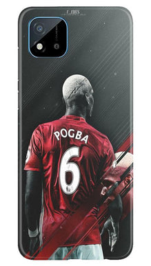 Pogba Mobile Back Case for Realme C20  (Design - 167)