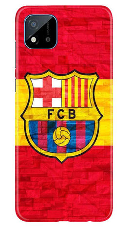 FCB Football Case for Realme C20(Design - 174)
