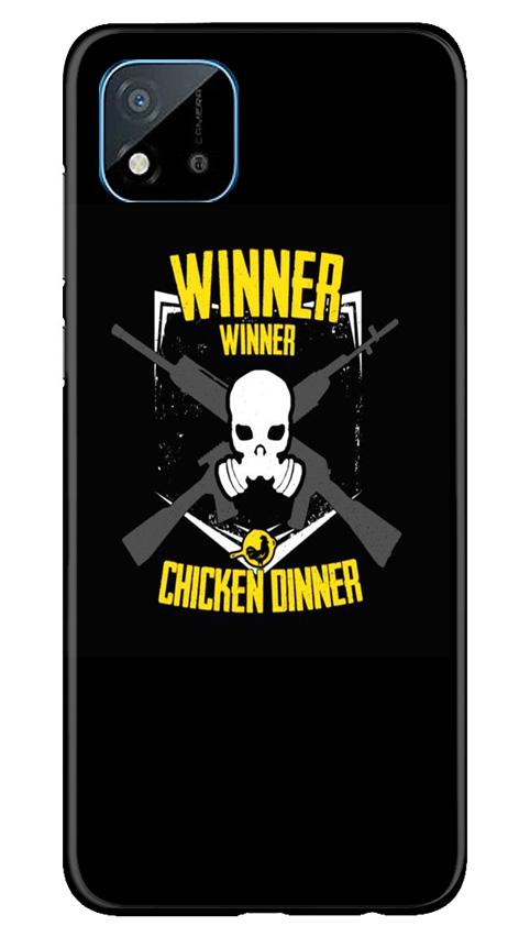 Winner Winner Chicken Dinner Case for Realme C20  (Design - 178)
