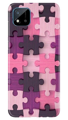 Puzzle Mobile Back Case for Realme C20 (Design - 199)