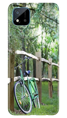 Bicycle Mobile Back Case for Realme C20 (Design - 208)