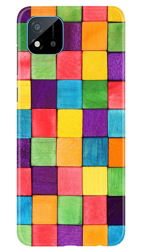 Colorful Square Case for Realme C20 (Design No. 218)