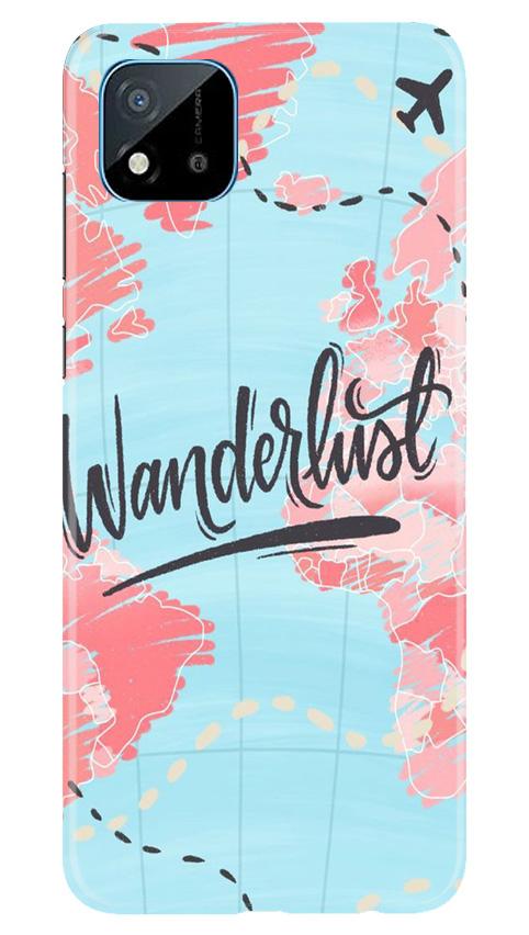 Wonderlust Travel Case for Realme C20 (Design No. 223)