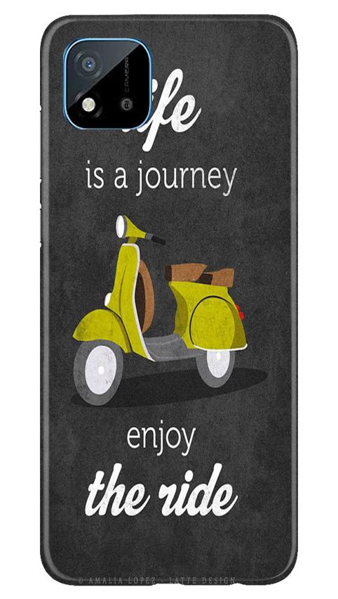Life is a Journey Case for Realme C20 (Design No. 261)
