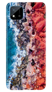 Sea Shore Mobile Back Case for Realme C20 (Design - 273)