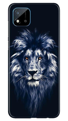 Lion Mobile Back Case for Realme C20 (Design - 281)