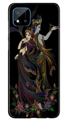 Radha Krishna Mobile Back Case for Realme C20 (Design - 290)