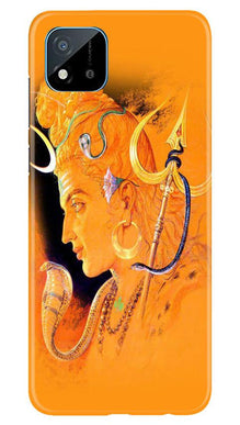 Lord Shiva Mobile Back Case for Realme C20 (Design - 293)