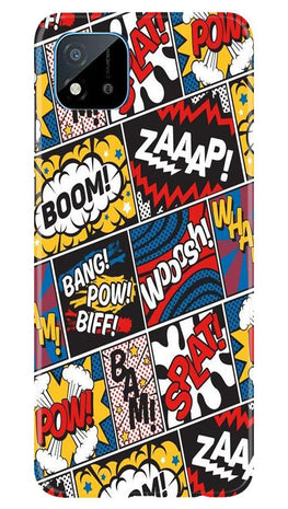 Boom Mobile Back Case for Realme C20 (Design - 302)