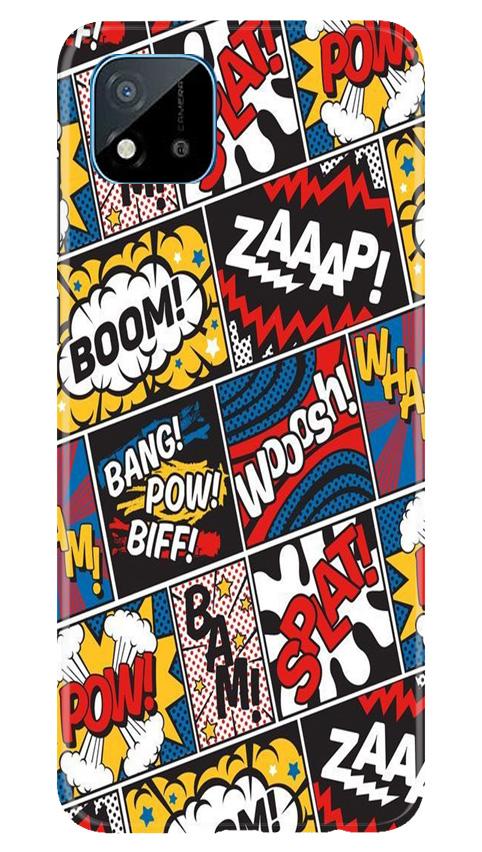 Boom Mobile Back Case for Realme C20 (Design - 302)