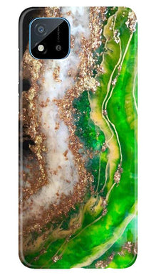 Marble Texture Mobile Back Case for Realme C20 (Design - 307)