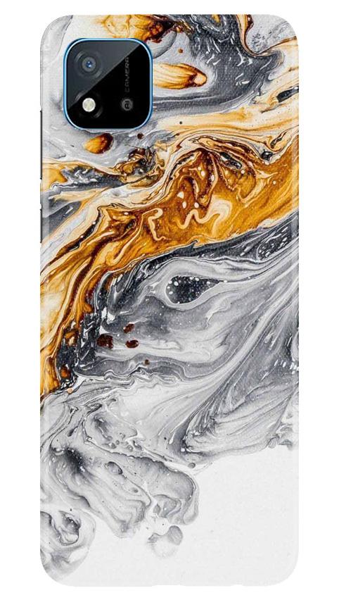 Marble Texture Mobile Back Case for Realme C20 (Design - 310)