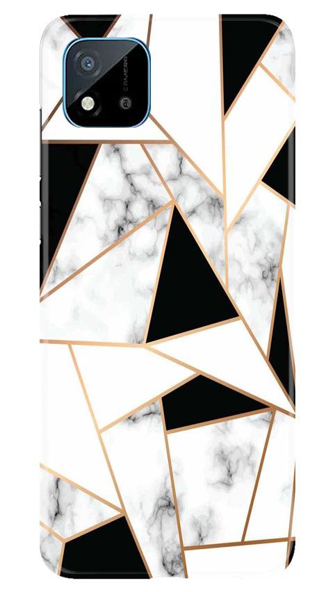 Marble Texture Mobile Back Case for Realme C20 (Design - 322)