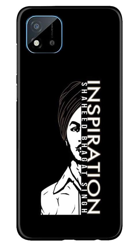 Bhagat Singh Mobile Back Case for Realme C20 (Design - 329)