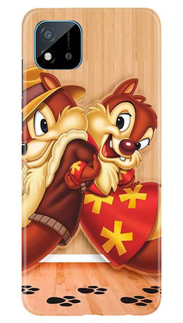 Chip n Dale Mobile Back Case for Realme C20 (Design - 335)
