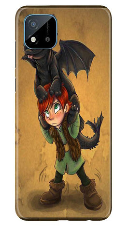 Dragon Mobile Back Case for Realme C20 (Design - 336)