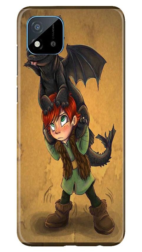 Dragon Mobile Back Case for Realme C20 (Design - 336)