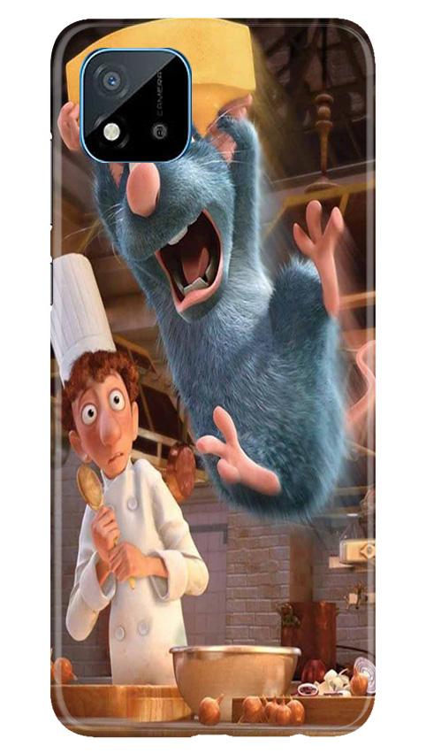 Ratatouille Mobile Back Case for Realme C20 (Design - 347)