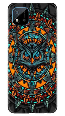 Owl Mobile Back Case for Realme C20 (Design - 360)