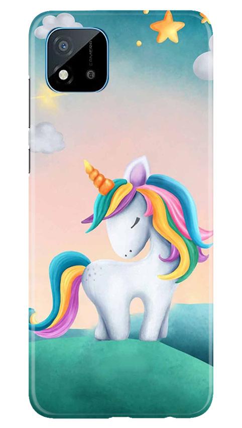 Unicorn Mobile Back Case for Realme C20 (Design - 366)