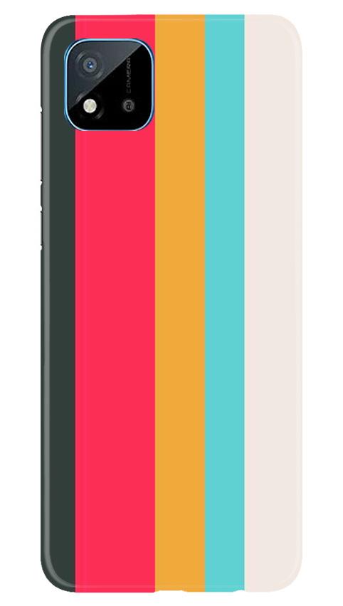 Color Pattern Mobile Back Case for Realme C20 (Design - 369)
