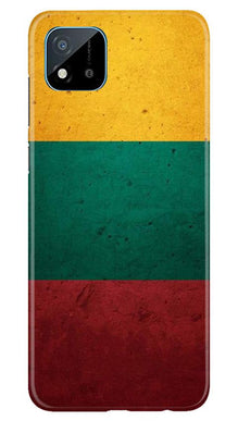 Color Pattern Mobile Back Case for Realme C20 (Design - 374)