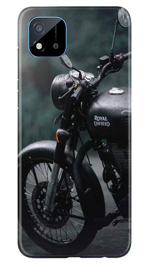 Royal Enfield Mobile Back Case for Realme C20 (Design - 380)