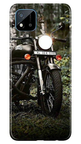 Royal Enfield Mobile Back Case for Realme C20 (Design - 384)