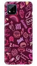 Party Theme Mobile Back Case for Realme C20 (Design - 392)