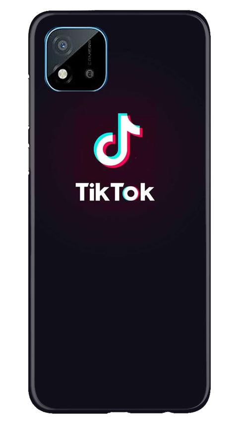 Tiktok Mobile Back Case for Realme C20 (Design - 396)