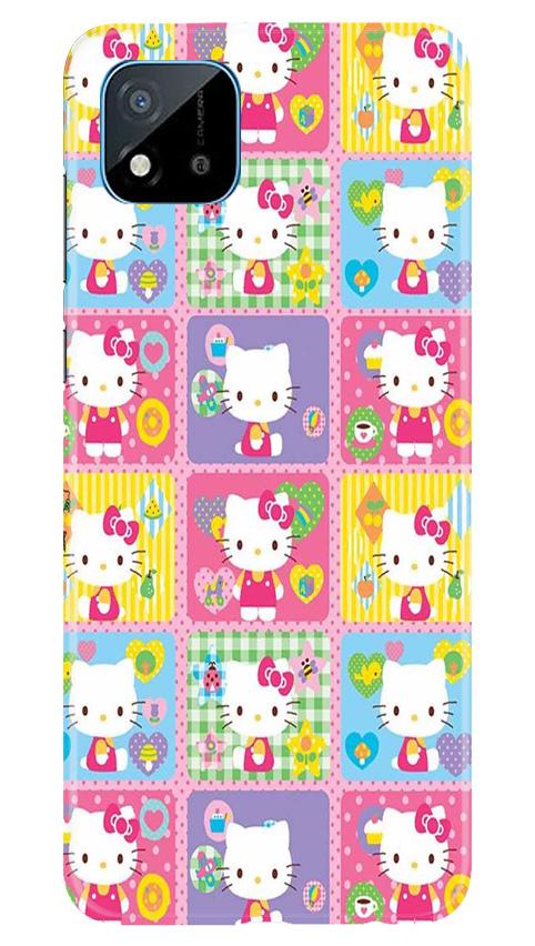 Kitty Mobile Back Case for Realme C20 (Design - 400)