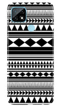 Black white Pattern Case for Realme C21