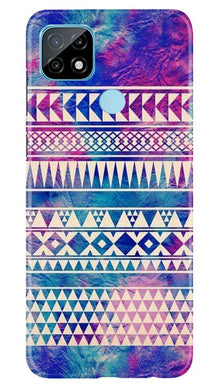 Modern Art Mobile Back Case for Realme C12 (Design - 8)