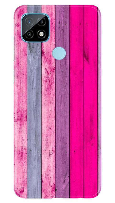 Wooden look Case for Realme C21