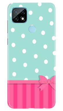 Gift Wrap Mobile Back Case for Realme C21 (Design - 30)