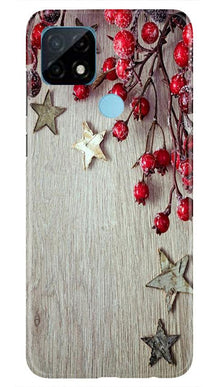 Stars Mobile Back Case for Realme C21 (Design - 67)