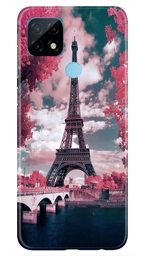 Eiffel Tower Case for Realme C21  (Design - 101)