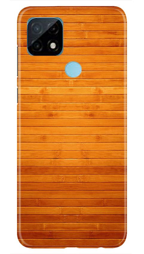 Wooden Look Case for Realme C12  (Design - 111)