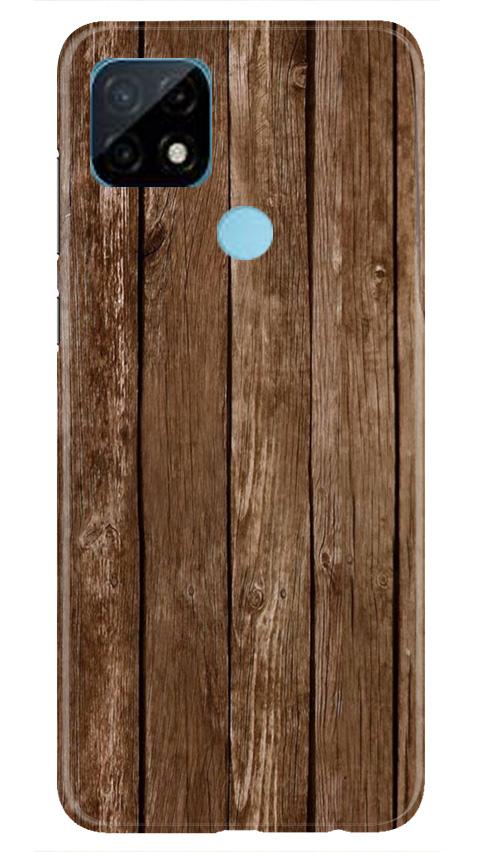 Wooden Look Case for Realme C12  (Design - 112)