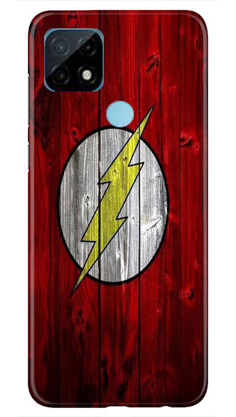 Flash Superhero Case for Realme C21  (Design - 116)